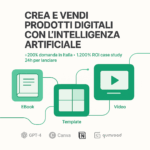 Creare prodotti digitali con Intelligenza Artificiale: Guida pratica